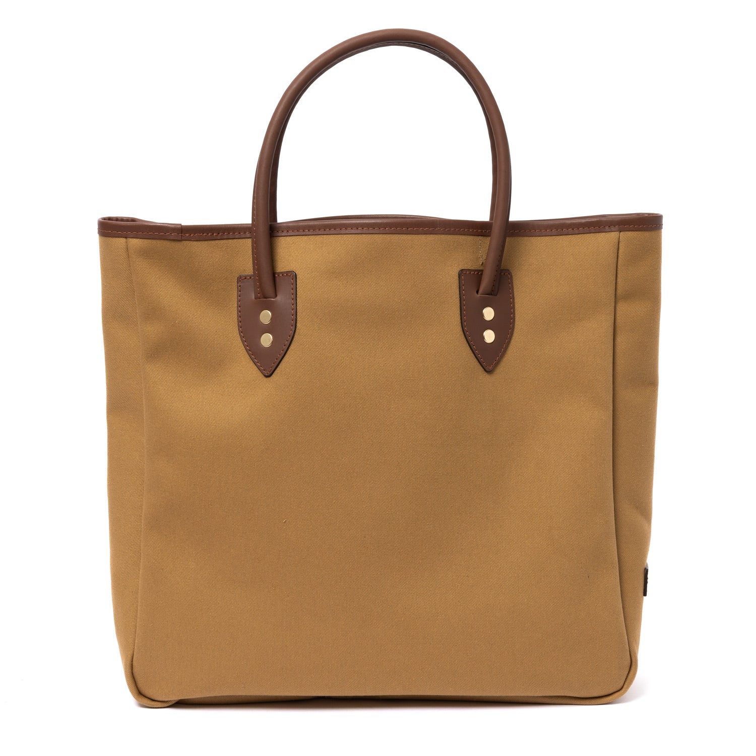 Croots x MJ: Tasche "Dalby Tote" aus Baumwollcanvas und Sattelleder